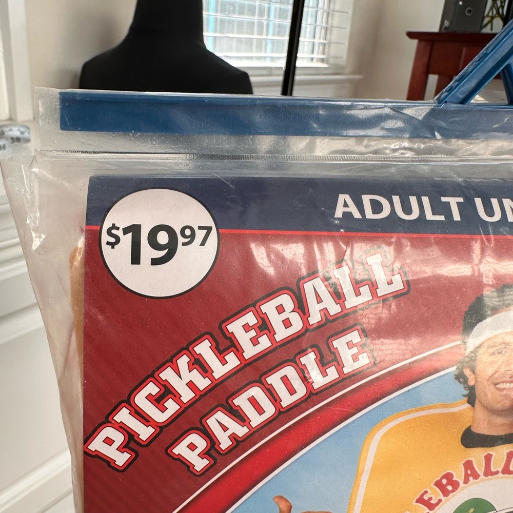 Adult Pickleball Paddle Costume - Picture 13 of 14